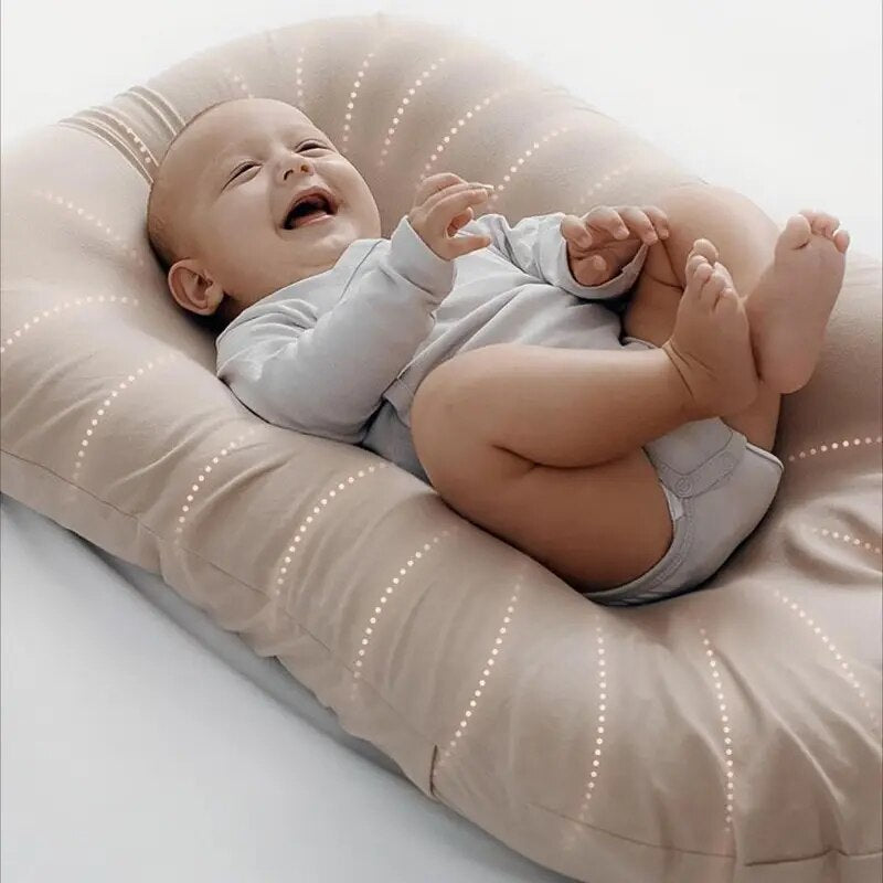 BANBALOO-Transat Nouveau-né-Nid bébé-Reducteur de lit, Canapé Bébés/Chaise  Coussin Bébés-Siege transportable pour Enfants Nouveau-nés.Cadeau pour la