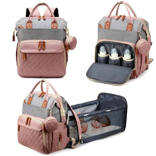 Baby Diaper Bag 3-in-1 Backpack
