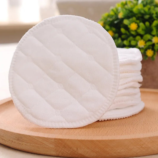 Pack of 10 washable cotton nursing pads
