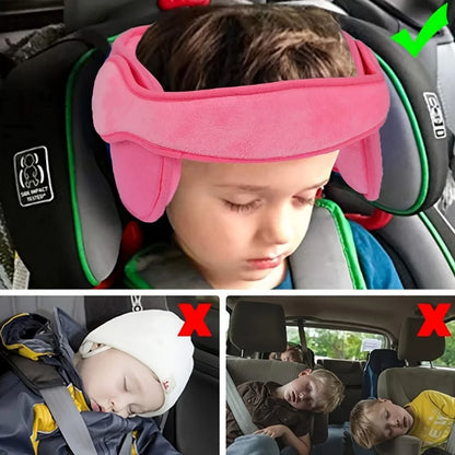 Child car head support