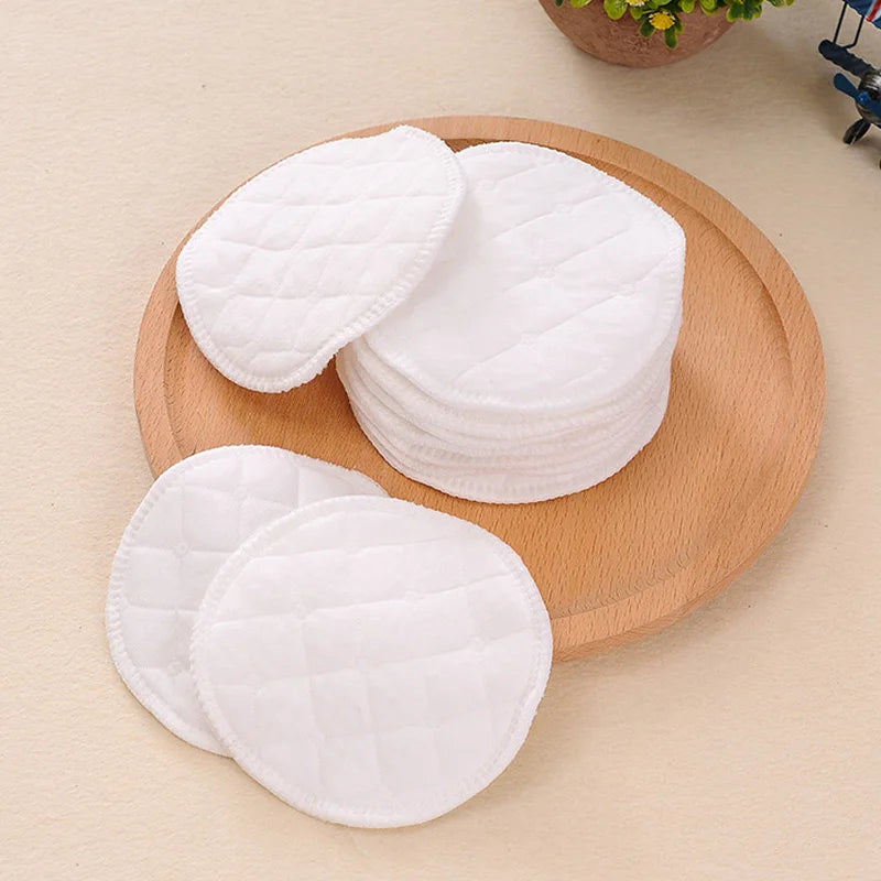 Pack of 10 washable cotton nursing pads