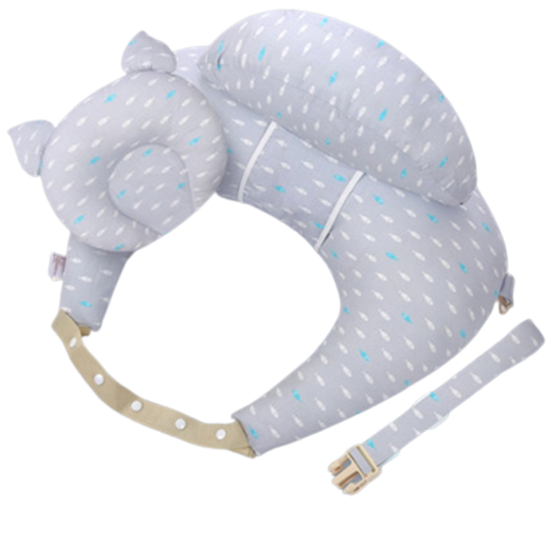 Petit Coussin d'allaitement pour bébé avec Rembourrage; Manchon  d'allaitement env. 22 x 20 cm, pour Les déplacements; Tunnel de Bras;  Coussin pour